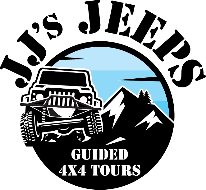 JJ's Jeeps Guided Jeep Tours Logo 2023